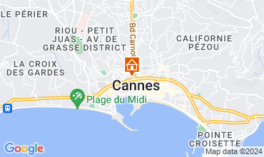 Mapa Cannes Apartamento 58684