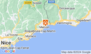 Mapa Menton Apartamento 101898