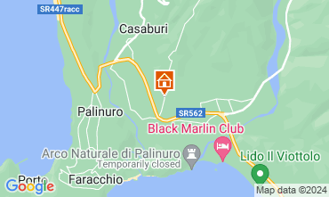 Mapa Palinuro Apartamento 36722