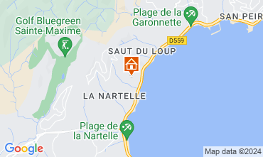 Mapa Sainte Maxime Apartamento 97813
