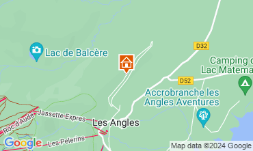 Mapa Les Angles Chalet 114020