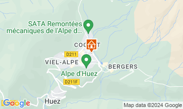 Mapa Alpe d'Huez Apartamento 127815