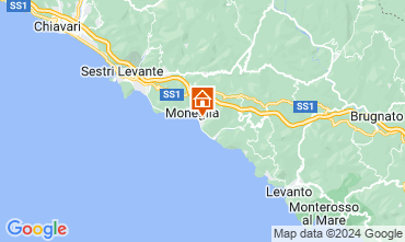 Mapa Moneglia Apartamento 104451