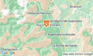 Mapa Puy Saint Vincent Estudio 107723