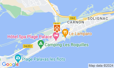 Mapa Palavas-les-Flots Apartamento 6090