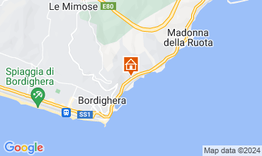 Mapa Bordighera Apartamento 101481