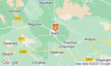 Mapa Aups Apartamento 128835