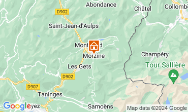 Mapa Morzine Apartamento 27838