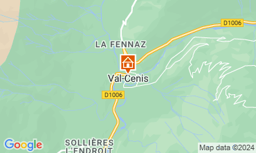 Mapa Termignon la Vanoise Apartamento 49523