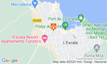 Mapa L'Escala Apartamento 118692