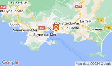 Mapa Toulon Estudio 107828