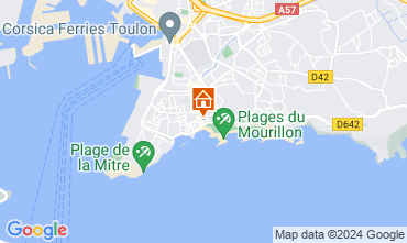 Mapa Toulon Estudio 107828