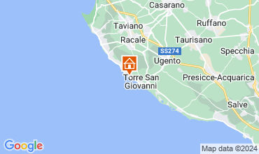 Mapa Ugento - Torre San Giovanni Apartamento 80037