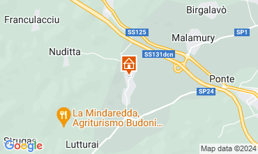 Mapa Budoni Apartamento 78876