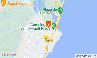 Mapa Saint Aygulf Mobil home 81264