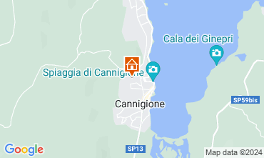 Mapa Cannigione Apartamento 112050