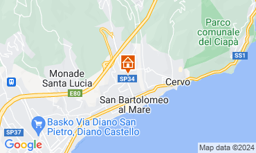 Mapa San Bartolomeo al Mare Estudio 10219