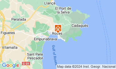 Mapa Rosas Apartamento 8275