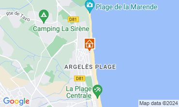 Mapa Argeles sur Mer Estudio 99928