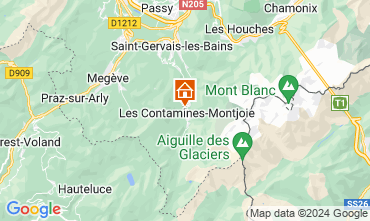 Mapa Les Contamines Montjoie Chalet 956