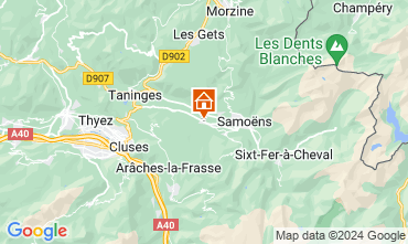 Mapa Morillon Grand Massif Apartamento 29272