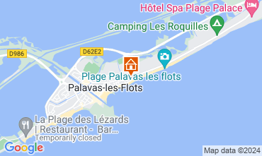 Mapa Palavas-les-Flots Apartamento 83188