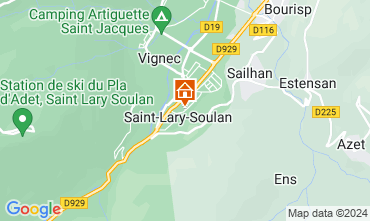 Mapa Saint Lary Soulan Apartamento 90823