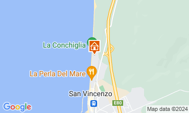 Mapa San Vincenzo Apartamento 123768