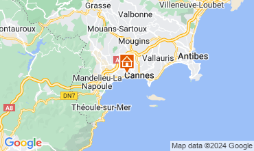 Mapa Cannes Apartamento 73628