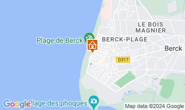 Mapa Berck-Plage Apartamento 124220
