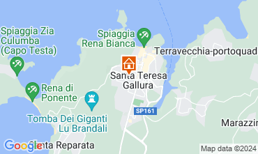 Mapa Santa Teresa di Gallura Apartamento 67733