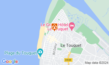 Mapa Le Touquet Apartamento 114396