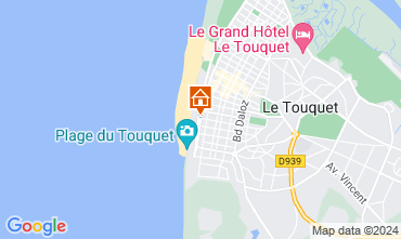 Mapa Le Touquet Apartamento 30752