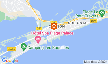 Mapa Carnon Plage Apartamento 68800