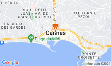 Mapa Cannes Apartamento 94822