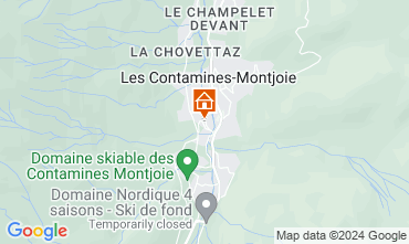 Mapa Les Contamines Montjoie Chalet 930