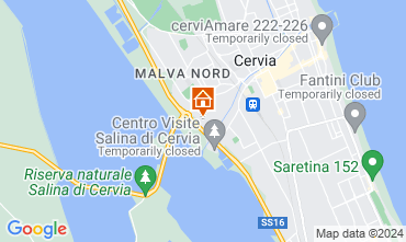 Mapa Cervia Apartamento 109534