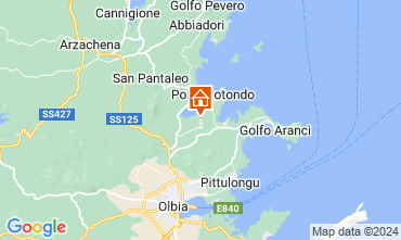 Mapa Porto Rotondo Apartamento 64628