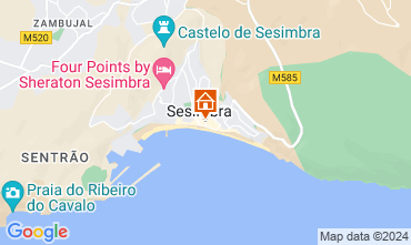 Mapa Sesimbra habitacin de huspedes 128960