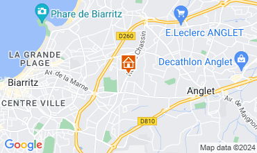 Mapa Biarritz Apartamento 124127