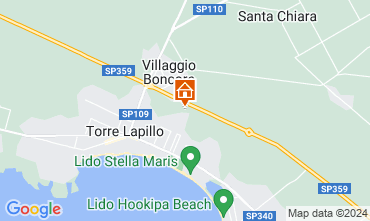 Mapa Porto Cesareo Villa 121631