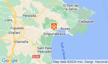 Mapa Empuriabrava Villa 68863