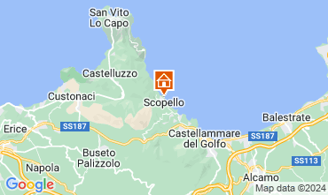 Mapa Scopello Villa 51889