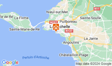 Mapa La Rochelle Apartamento 7003