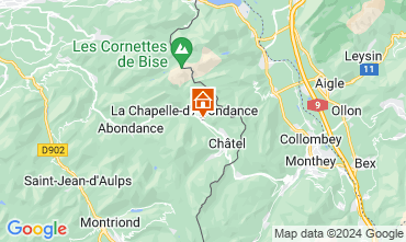 Mapa La Chapelle d'Abondance Chalet 126666