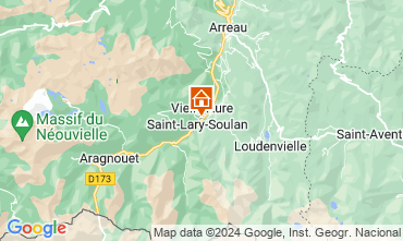 Mapa Saint Lary Soulan Apartamento 16744