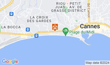 Mapa Cannes Apartamento 44413