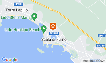 Mapa Porto Cesareo Apartamento 123184