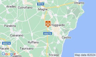 Mapa Poggiardo Villa 126704