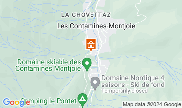 Mapa Les Contamines Montjoie Chalet 107147